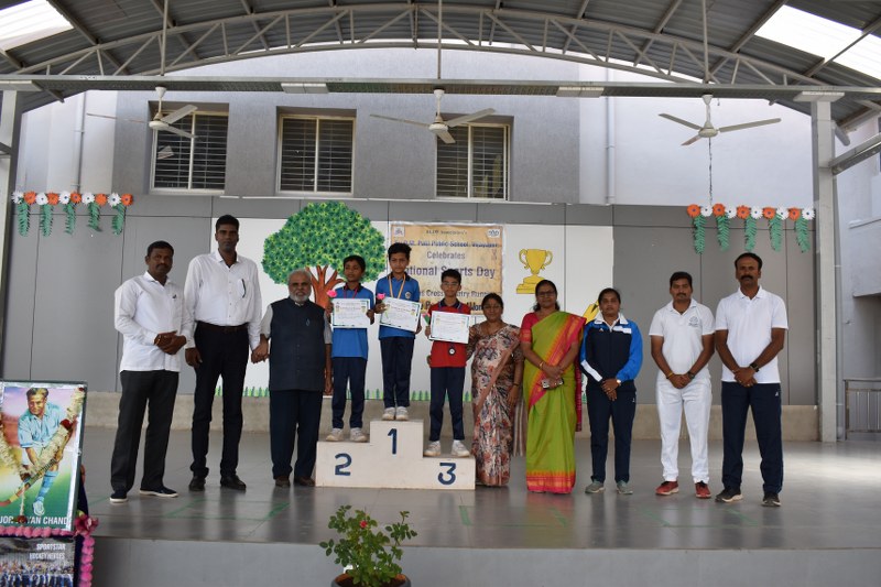 SRI B. M. PATIL PUBLIC SCHOOL, Vijayapura, Sports Day 2024